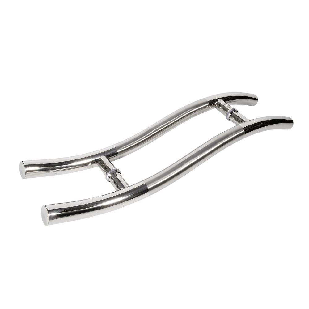 Manija de puerta corredera comercial S Type 304 SUS SUS