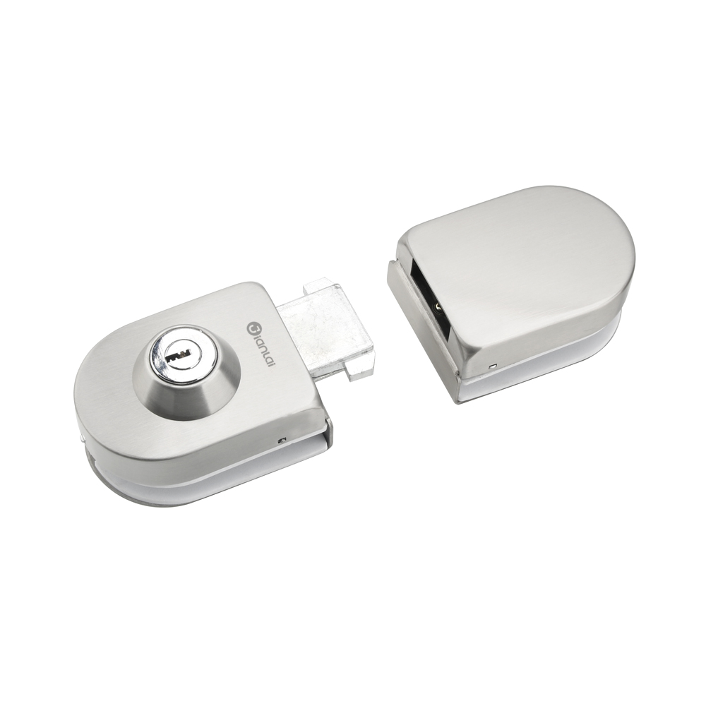 Cerradura de gancho de puerta corrediza de vidrio con llave universal comercial para baño